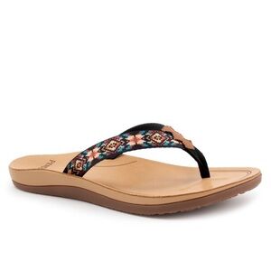 Pendleton Carico Lake multicolored flip flops